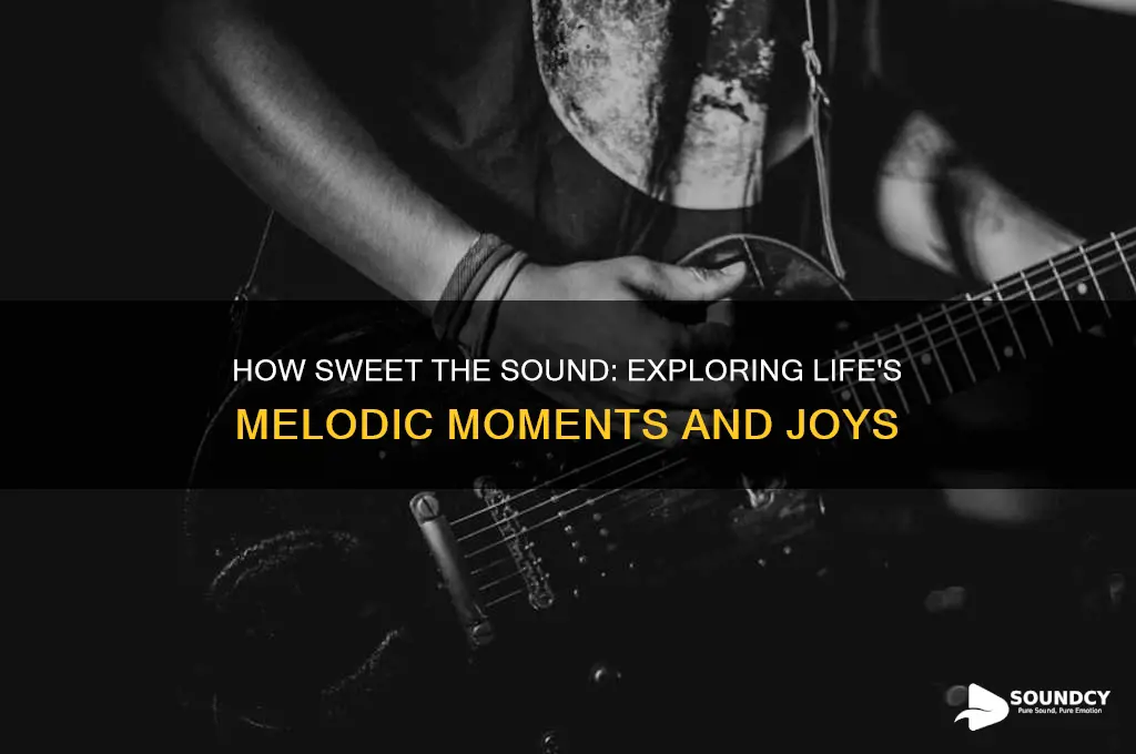 how sweet the sound blog