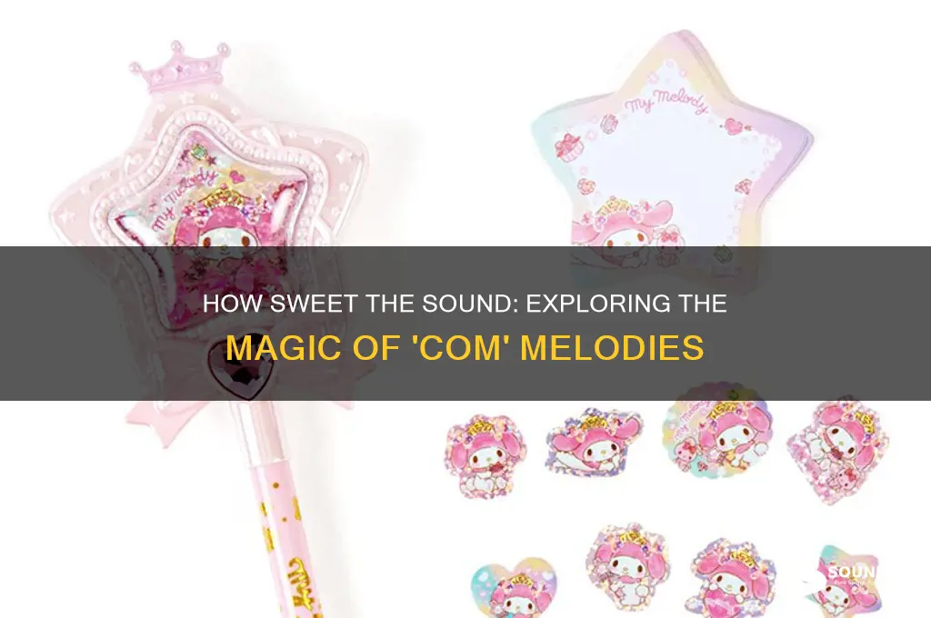 how sweet the sound com