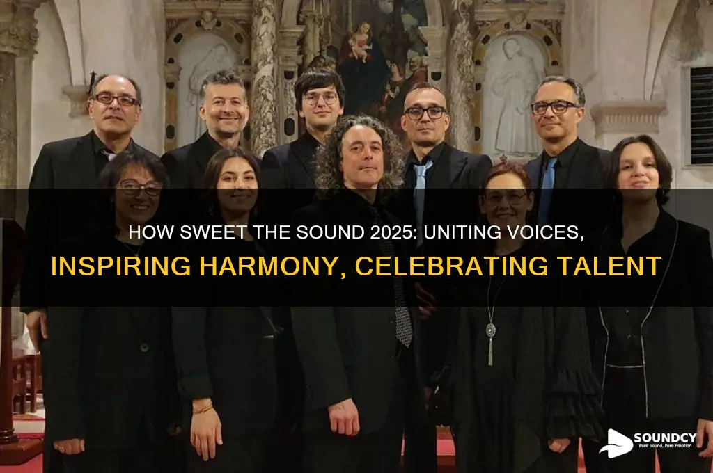how sweet the sound competition 2025