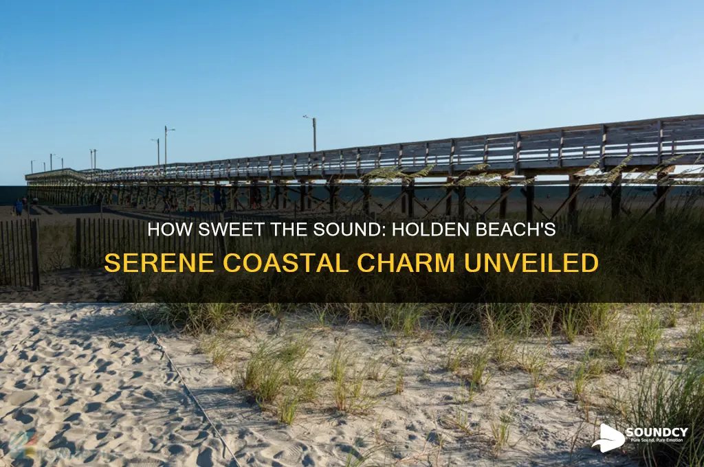 how sweet the sound holden beach