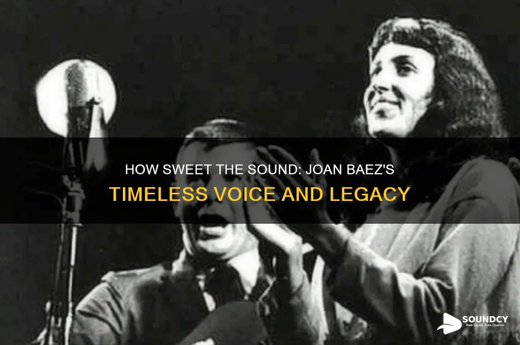 how sweet the sound joan baez