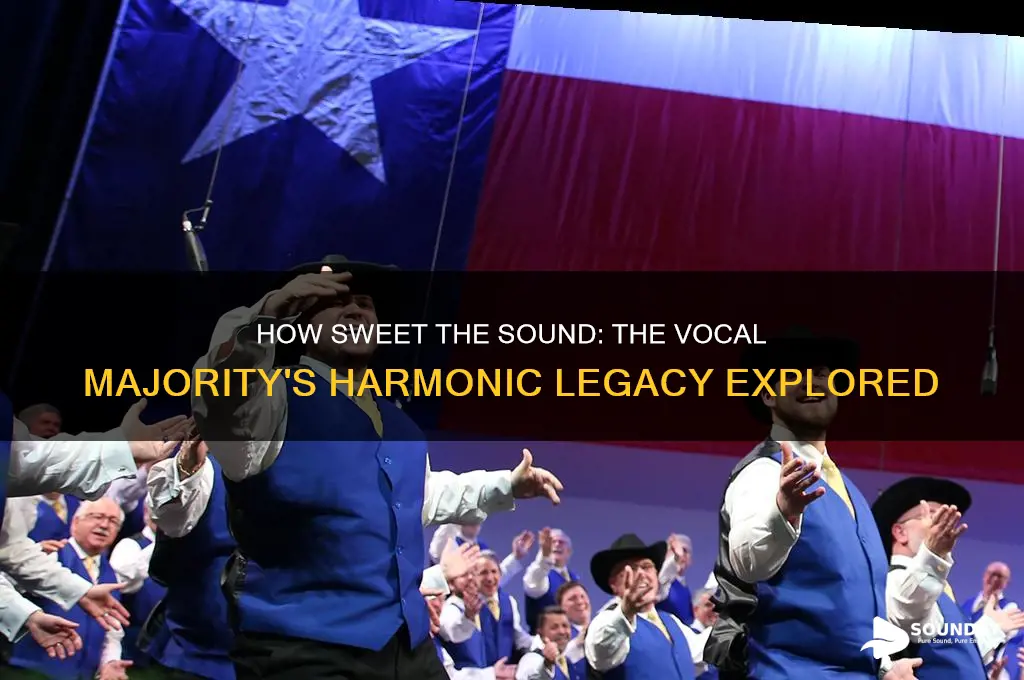 how sweet the sound vocal majority