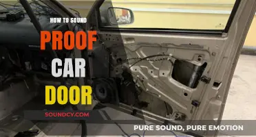 Effective Ways to Soundproof Your Car Door for a Quieter Ride