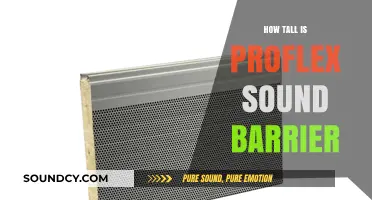Proflex Sound Barrier Height: Dimensions and Installation Guide