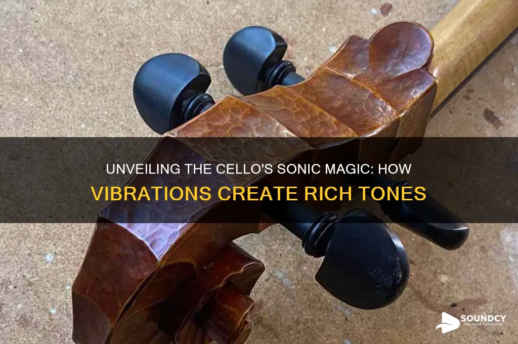 how the cello generates sound