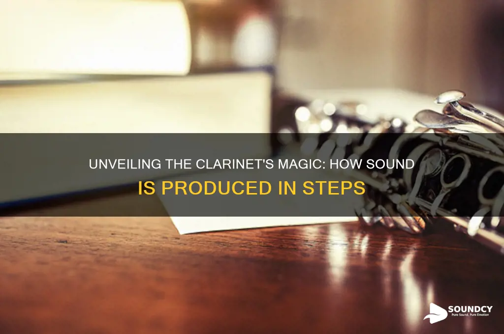 how the clarinet sound is produced