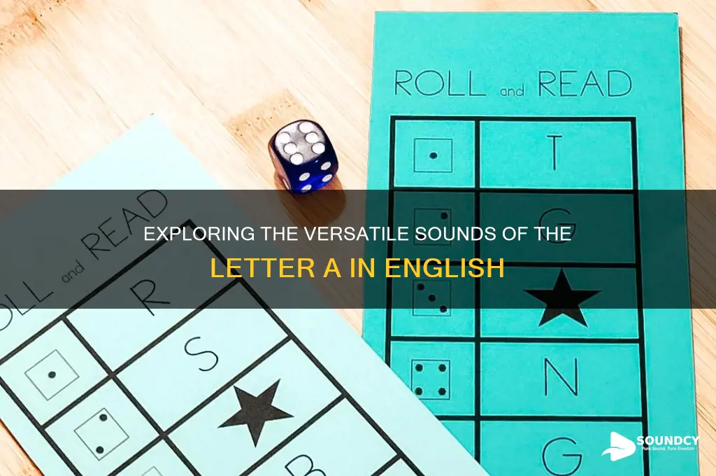 how the letter a sounds