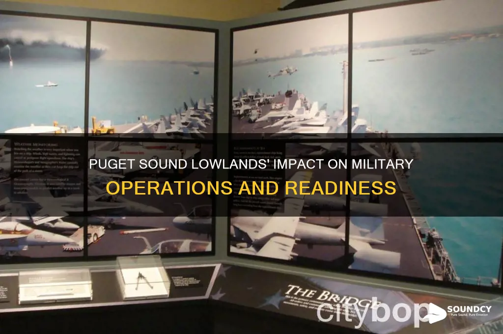 how the military is affected by puget sound lowlands
