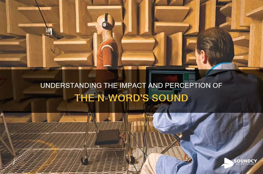 how the n word sounds