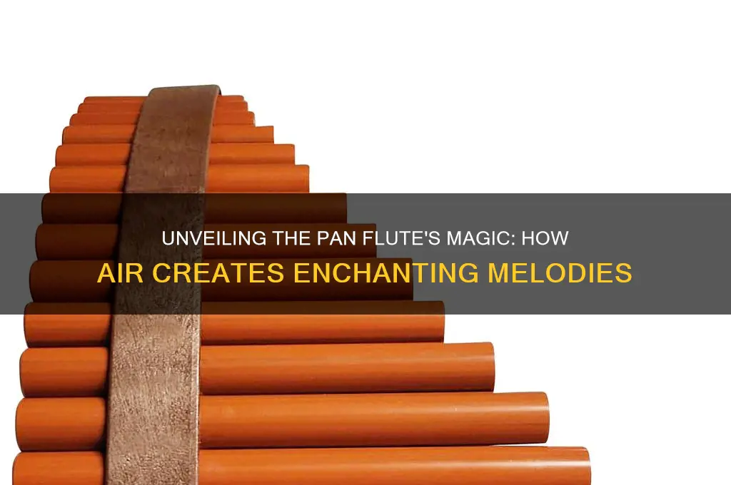 how the pan flute produces sound