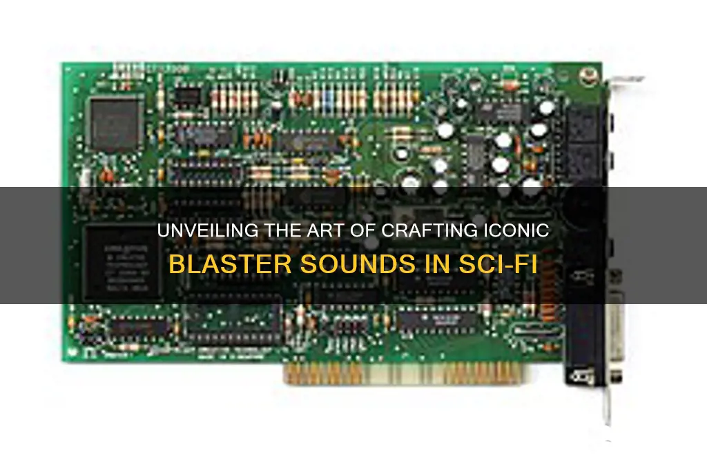 how they make blaster sounds