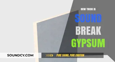Understanding Sound Break Gypsum: Thickness and Acoustic Performance Explained
