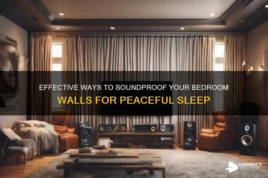 how tho sound proof bedroom walls