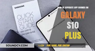 Separate App Sounds on Galaxy S10 Plus: A Step-by-Step Guide