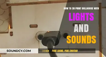 Crafting a 3D Printed Dollhouse with Lights and Sounds