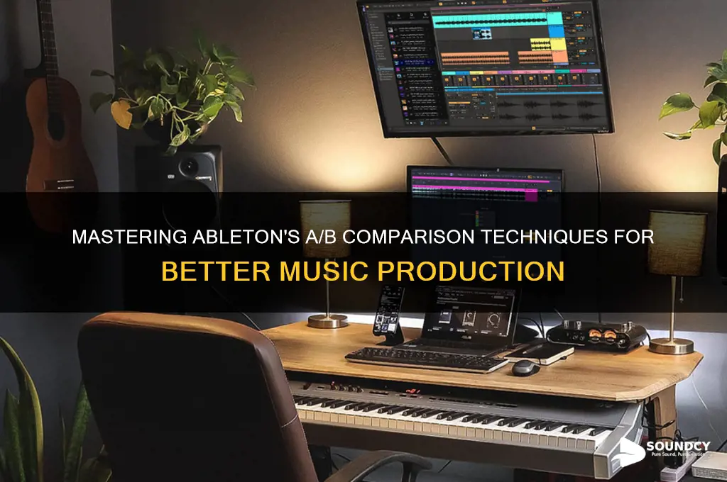 how to a b sounds ableton