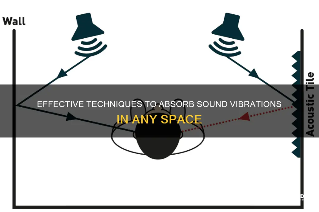 how to absorb sound vibrations