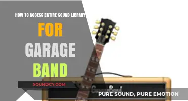 Unlock GarageBand's Full Potential: Accessing the Entire Sound Library