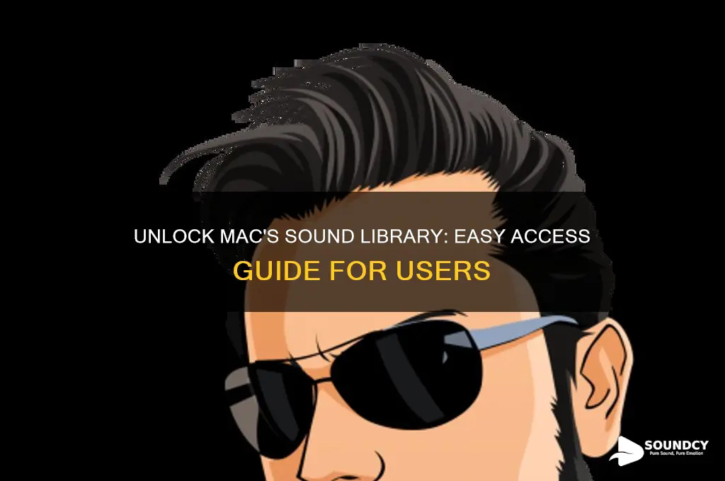 how to access sound library mac