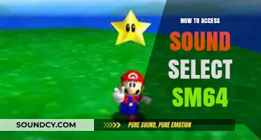 Accessing Sound Select in SM64: A Step-by-Step Guide for Gamers
