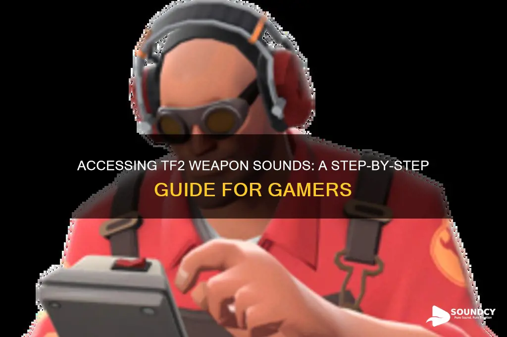 how to access tf2 weapon sounds