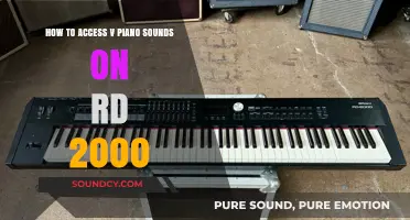 Unlocking V-Piano Sounds on RD-2000: A Step-by-Step Guide