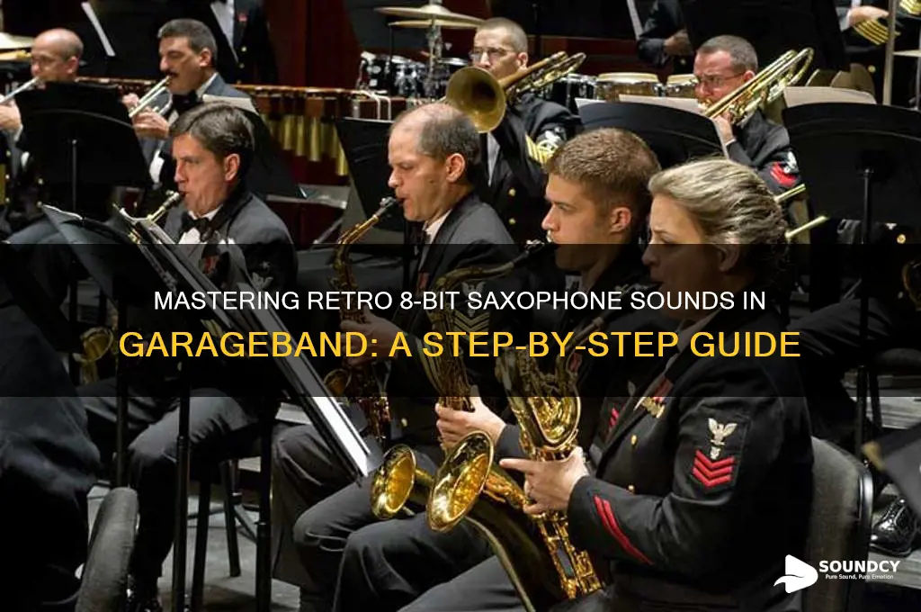 how to achieve 8 bit saxophone sound in garageband