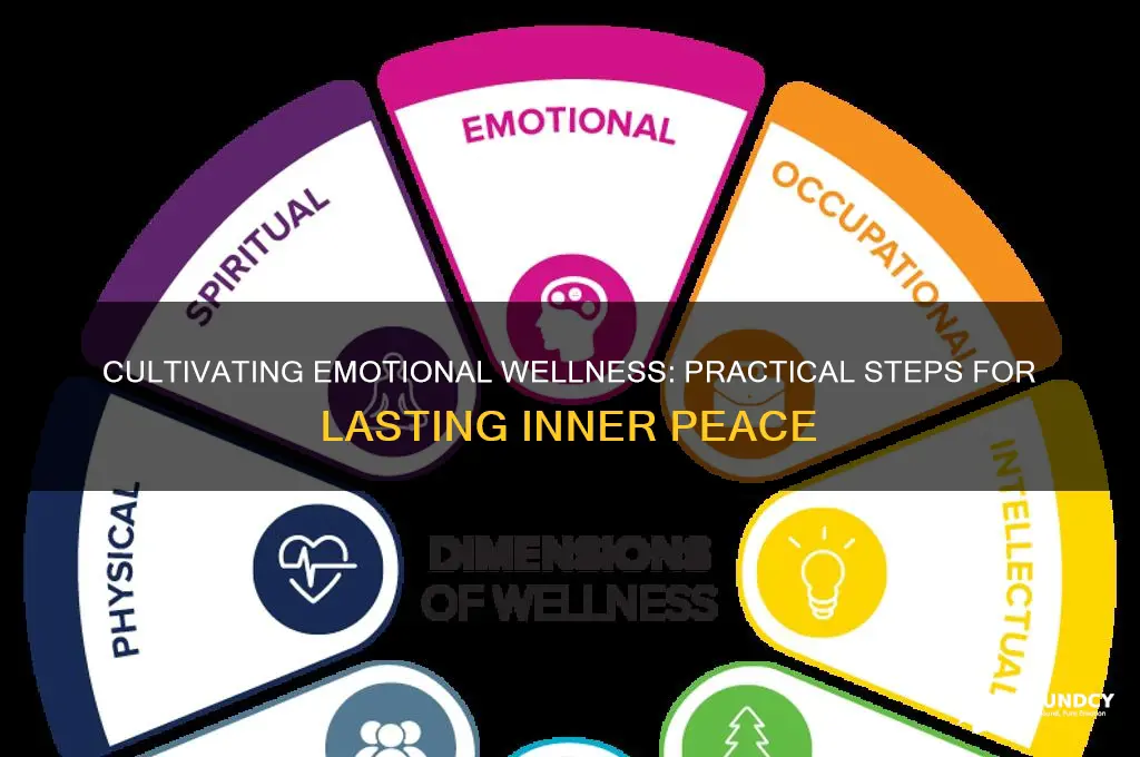 how to achieve sound emotional health