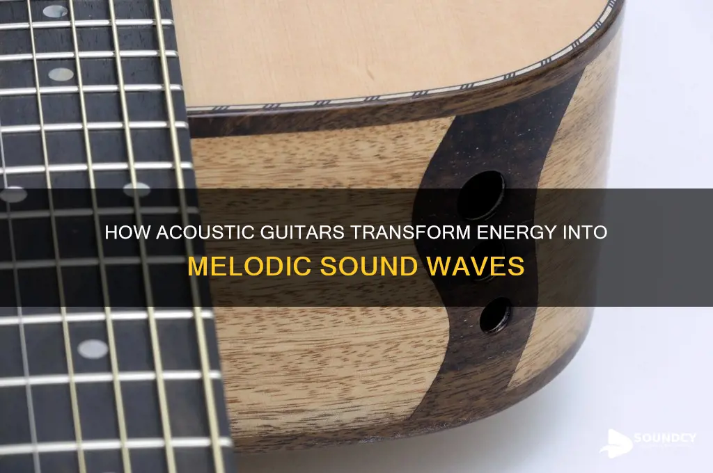 how to acoustic guitars produce sound through energy transfer