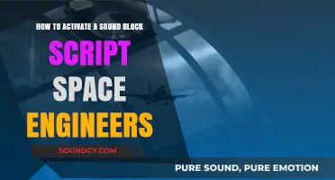 Activate Sound Block Script in Space Engineers: A Step-by-Step Guide