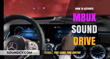 Activate MBUX Sound Drive: A Step-by-Step Guide for Enhanced Audio Experience
