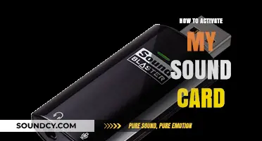 How to Activate Your Sound Card: A Step-by-Step Troubleshooting Guide