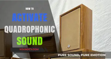 Unlock Quadrophonic Sound: A Step-by-Step Activation Guide for Immersive Audio