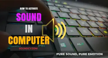 Quick Guide: Activating Sound on Your Computer in Simple Steps