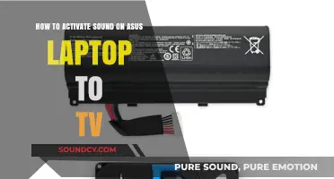Connect Asus Laptop to TV: Enable Sound in Simple Steps