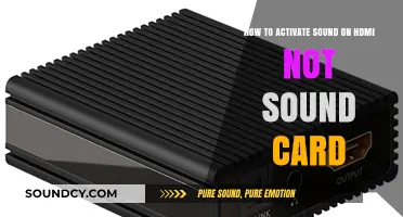 Fix HDMI Audio: Activate Sound Without Using Your Sound Card