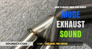 Enhance Your BMW 540i's Sports Mode Exhaust Sound: A Guide