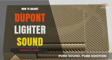 Adjusting Your Dupont Lighter's Sound: A Step-by-Step Guide