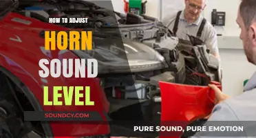 Mastering Your Vehicle's Horn: Easy Steps to Adjust Sound Level