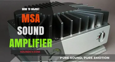Mastering Your MSA Sound Amplifier: Simple Adjustment Tips for Optimal Performance