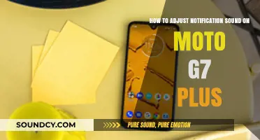 Adjusting Notification Sounds on Your Moto G7 Plus: A Quick Guide