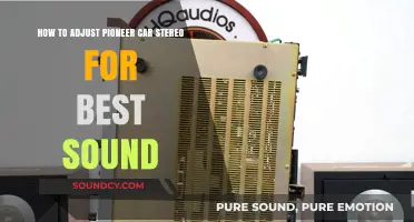 Optimize Your Pioneer Car Stereo: Tips for Perfect Sound Quality