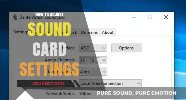 Mastering Audio: A Guide to Adjusting Sound Card Settings