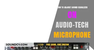 Master Your Audio: Adjusting the Sound Equalizer on Audio-Tech Microphones