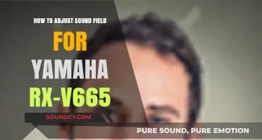 Mastering Audio: Adjusting Sound Field on Yamaha RX-V665 Receiver