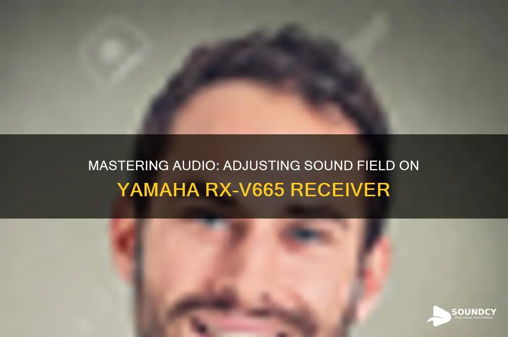 how to adjust sound field for yamaha rx-v665