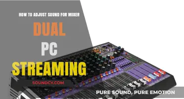 Mastering Dual PC Streaming: Adjusting Sound Settings for Your Mixer Setup