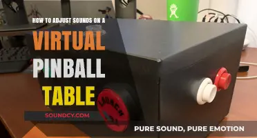 Mastering Audio Settings: A Guide to Adjusting Sounds on Virtual Pinball Tables
