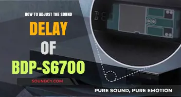 Fix BDP-S6700 Sound Delay: Easy Steps to Sync Audio & Video