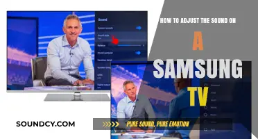 Mastering Audio Settings: A Guide to Adjusting Sound on Samsung TVs